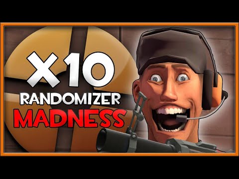 TF2 10X RANDOMIZER on 2FORT! (Team Fortress 2 Gameplay)