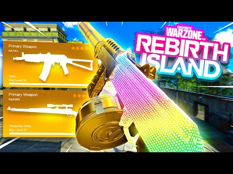 the BEST AK74u CLASS on REBIRTH ISLAND!🔥(Cold War Warzone)