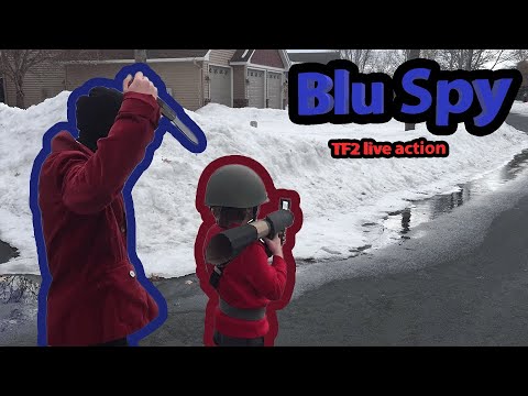 The Blu Spy (Team Fortress 2 Live Action)