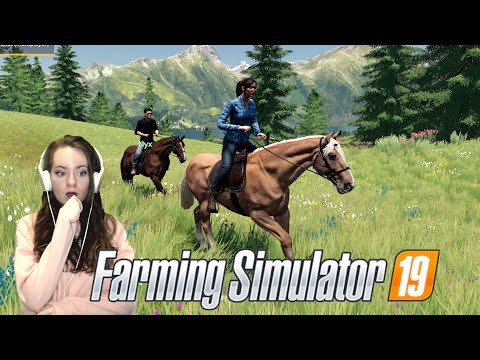 THE HARDEST I HAVE LAUGHED || Farming Simulator 19 Is The Best Horse Game