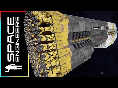 The Large Grid Mining Ship 552 – Space Engineers