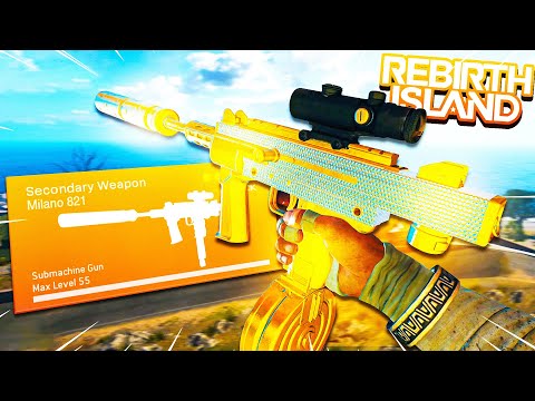 the MILANO AR SLAPS on REBIRTH ISLAND😱! (Cold War Warzone)