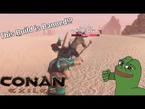 THE MOST TOXIC BUILD IN CONAN 🤢 – CONAN EXILES PVP (ARENA PVP)