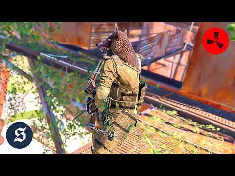 The Power of the Compound Bow always makes me giggle – Rust Solo