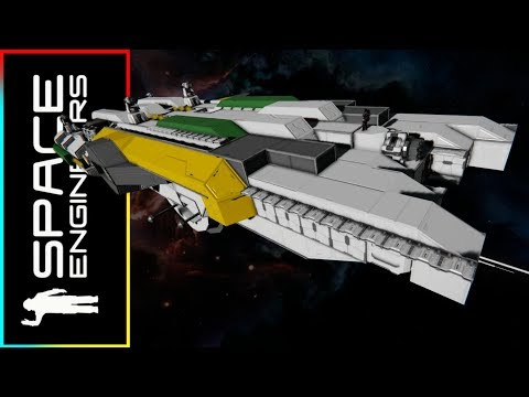 The Selene Class Tech X Light Frigate – Space Engineers