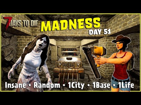 THE TUNNEL | 7 Days to Die | Madness Day 51
