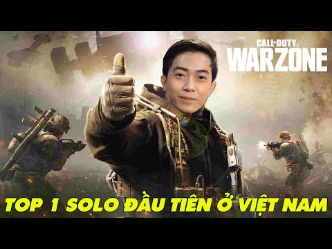 TOP 1 SOLO ĐẦU TIÊN WARZONE ở Việt Nam của CrisDevilGamer