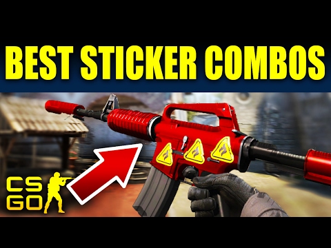 Top 10 BEST Sticker Combos In Counter-Strike: Global Offensive