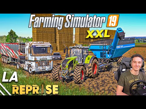 TRANSBORDEUR XXL + CAMION ! LA REPRISE #14 Farming Simulator 19