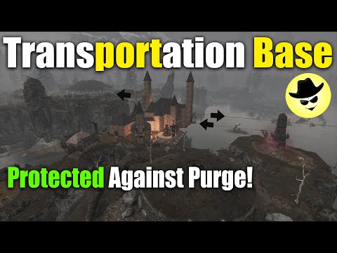 Transportation Base – Protected against Purge! | Conan Exiles