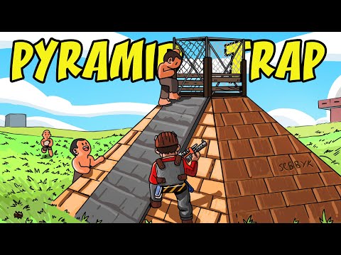 TRAPPING people in this UNUSUAL PYRAMID trap design in Rust…..