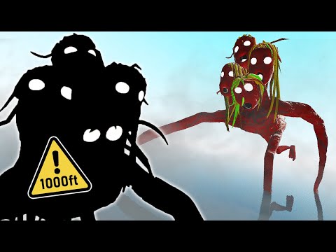TREE HEAD, the tallest creature… EVER! (Garry's Mod)