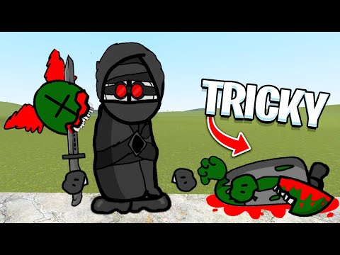 TRICKY vs HANK – Madness Combat Mod! (Garry's Mod)