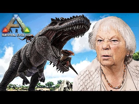 Überlebt Oma die Dinos – Wer frisst hier wen? | ARK: Survival Evolved | Senioren Zocken!!!