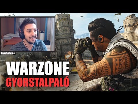 ÚJ INGYENES BATTLE ROYALE! | WARZONE GYORSTALPALÓ (Call of Duty:Warzone)