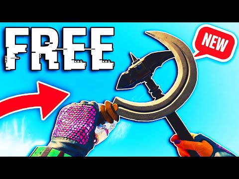 UNLOCK THE *NEW* FREE HAMMER AND SICKLE DLC MELEE FAST (BLACK OPS: COLD WAR ZOMBIES / WARZONE)