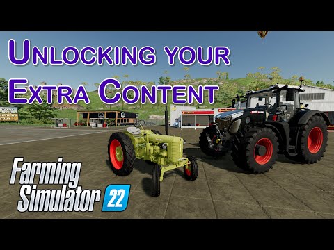 Unlocking Extra Content – A Farming Simulator 22  How To
