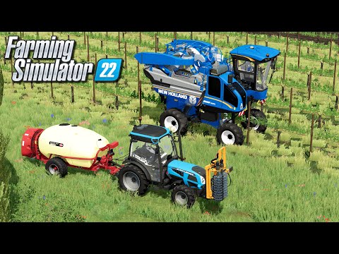 Uprawa WINOGRON 🍇 – Farming Simulator 22