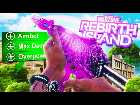 USING my TOURNAMENT OTS-9 on REBIRTH ISLAND😱! (Cold War Warzone)