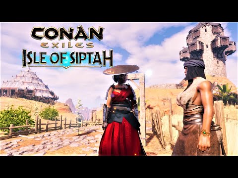Vactaion Spot Becomes Village Slowly Today – Isle Of Siptah – CONAN EXILES 2.6 (PC Gameplay)