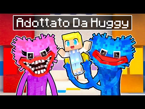 Vengo Adottato Da Una Famiglia Di HUGGY WUGGY! – Minecraft ITA