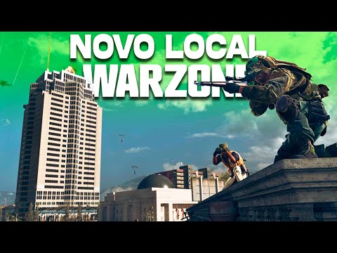 Visitando o NOVO PRÉDIO NAKATOMI do "Duro de Matar" no CoD WARZONE!