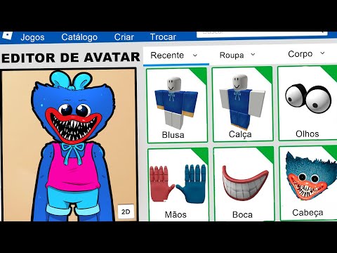 VIVENDO COMO HUGGY WUGGY NO ROBLOX (POPPY PLAYTIME)