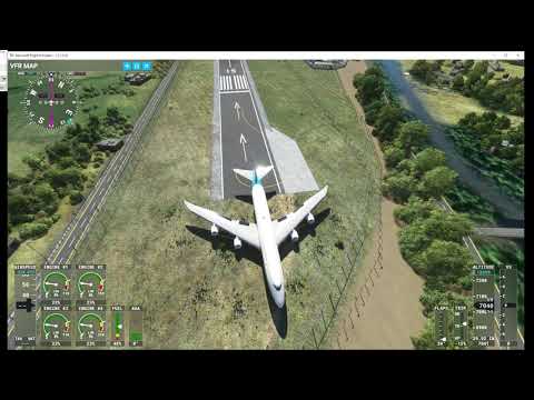 VQPR 747 Landing | Microsoft Flight Simulator 2020