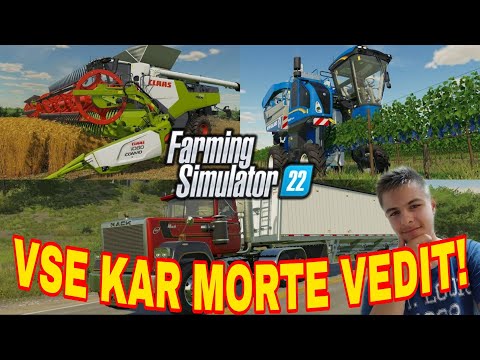 VSE KAR MORATE VEDETI O FS22 (FARMING SIMULATOR 2022) [SLO]