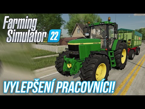 VYLEPŠENÍ PRACOVNÍCI! | Farming Simulator 22