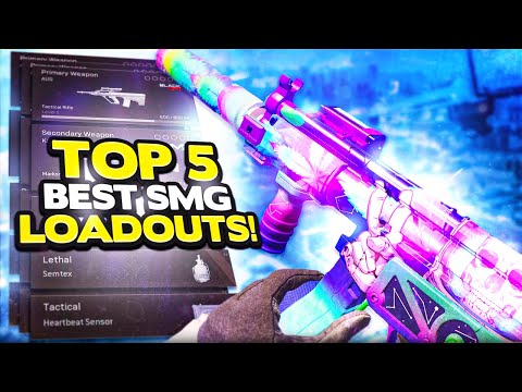 Warzone Top 5 BEST SMG Loadouts (Meta Class Setups)