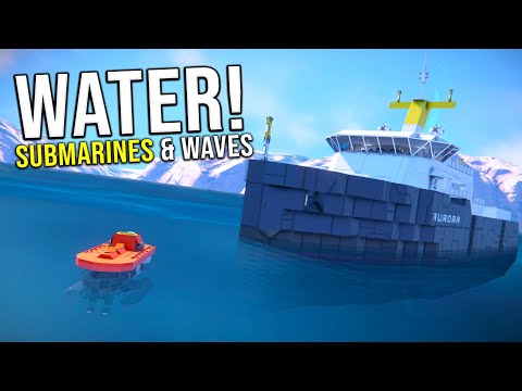 WATER, Submarines & Battleships! – Space Engineers Water Mod