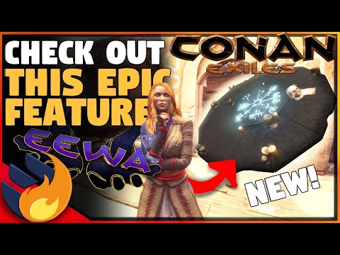 WAYPOINTS!? SOMETHING AWESOME IS COMING -Endgame Extended Weapon Arsenal (EEWA) | Conan Exiles |