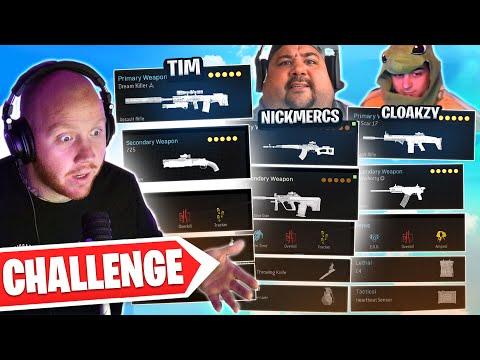 WE BUILD EACH OTHERS LOADOUTS IN WARZONE… 😂