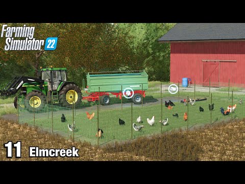 WE BUY SOME CHICKENS! – Farming Simulator 22 FS22 Elmcreek Ep 11