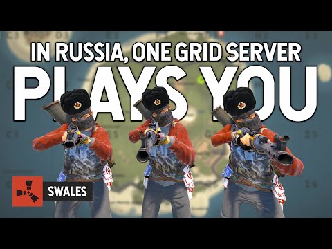 WE TRIED TO PLAY A RUSSIAN "ONE GRID" SERVER – RUST