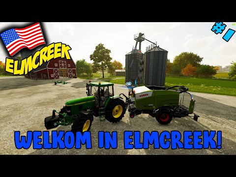 'WELKOM IN ELMCREEK!' Farming Simulator 22 Elmcreek #1