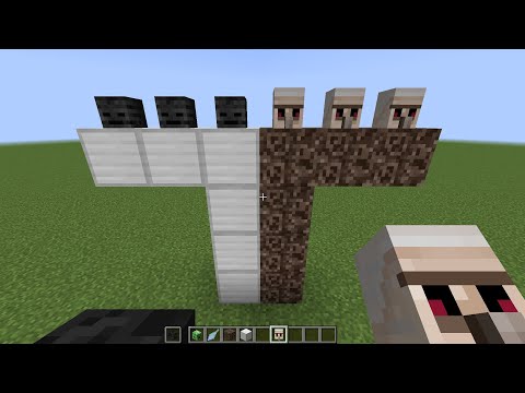what if we swap IRON GOLEM and WITHER in MINECRAFT