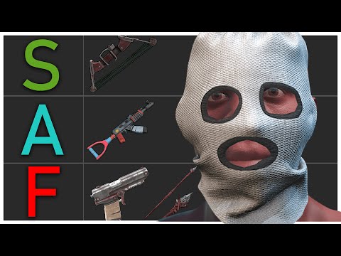 What is The Best Weapon in RUST? All Guns Ranked!