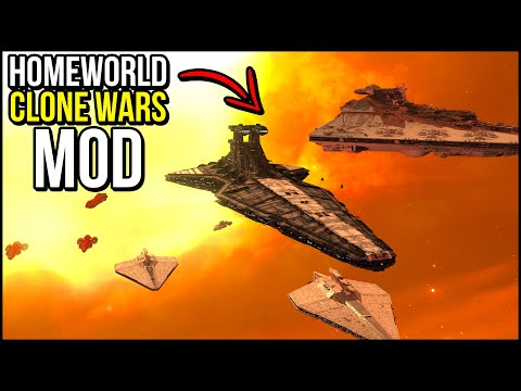 What would the Clone Wars look like in HomeWorld Remastered?