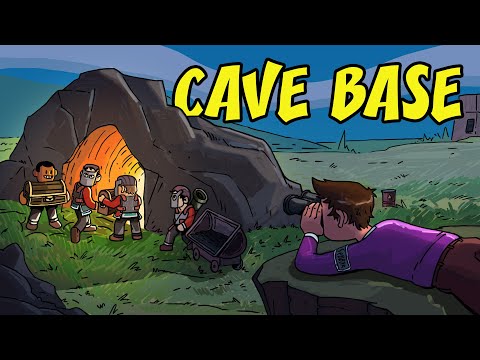 When you find a CLANS MAIN BASE hidden in a cave…..(Rust Movie)