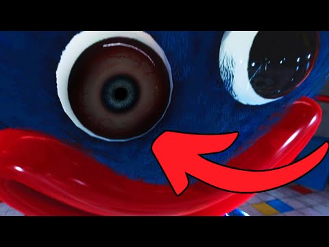 WHO'S INSIDE HUGGY WUGGY?! Huggy Wuggy Eyes Explained – Poppy Playtime
