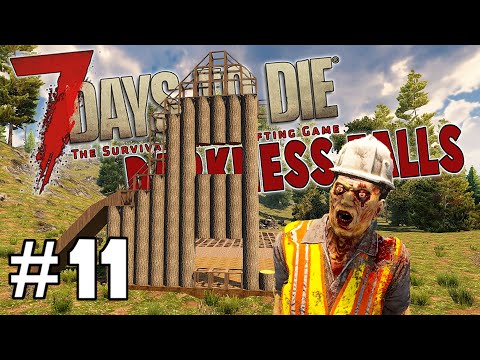 Working On A Valheim-Ish Base In 7 Days To Die – Darkness Falls Part 11 – Alpha 19
