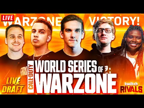 World Series of Warzone Draft | 🔴LIVE – Call of Duty Warzone World Series Duos Teams