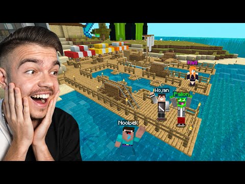 ZBUDOWALIŚMY OGROMNY PORT na WOJANOWICACH w Minecraft!