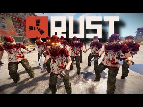 Zombie Horde Infestation at Airfield! | Rust Zombies #6