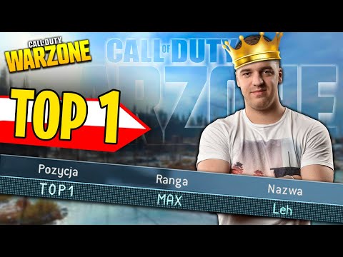 ZOSTAŁEM TOP 1 GRACZEM W POLSCE?! 😲🤣 (Call of Duty: Warzone)