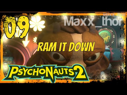 09 | Psychonauts 2 | Ram it Down | Single Player Campaign | No Commentary | 100% Completion