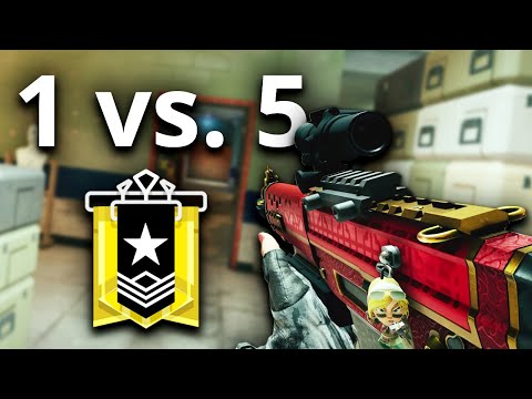 1 vs 5 Main – Rainbow Six Siege (German/Deutsch)
