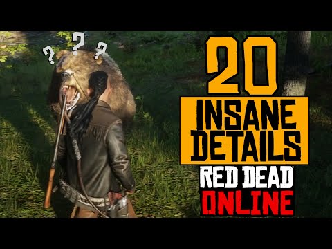 20 INSANE Details In Red Dead Redemption 2 Online (RDR2)